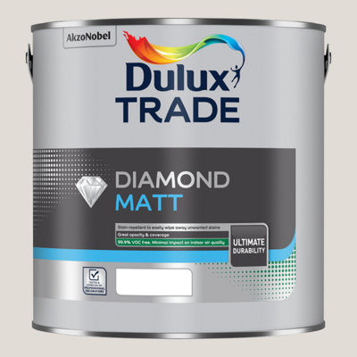 Dulux Trade Diamond Matt Emulsion Just Walnut 2.5Ltr