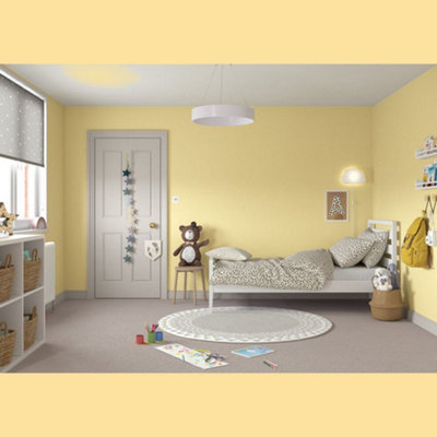 Dulux Trade Diamond Matt Emulsion Lemon Tropics 2.5Ltr