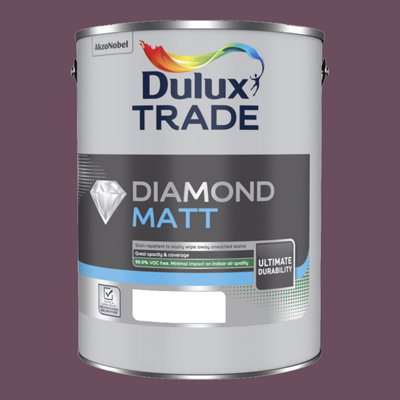 Dulux Trade Diamond Matt Emulsion Mulberry Burst 5Ltr