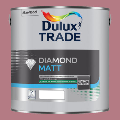 Dulux Trade Diamond Matt Emulsion Raspberry Diva 2.5Ltr