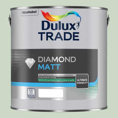 Dulux Trade Diamond Matt Emulsion Willow Tree 2.5Ltr