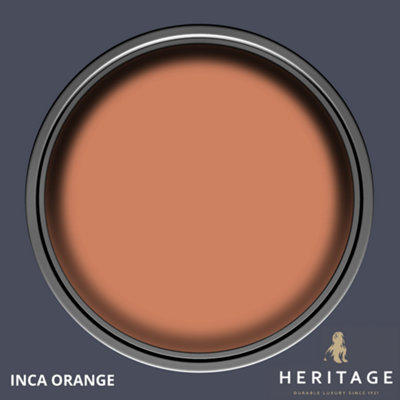 Dulux Trade Heritage Velvet Matt Inca Orange 2.5L