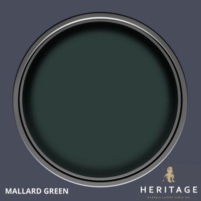 Dulux Trade Heritage Velvet Matt Mallard Green 1L