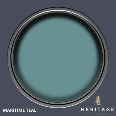 Dulux Trade Heritage Velvet Matt Maritime Teal 1L