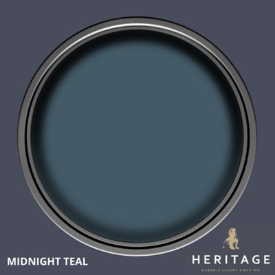 Dulux Trade Heritage Velvet Matt Midnight Teal 1L