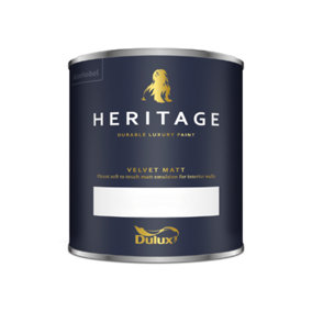 Dulux Trade Heritage Velvet Matt Mixed Colour Ash White 1L