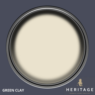 Dulux Trade Heritage Velvet Matt Mixed Colour Green Clay 1L