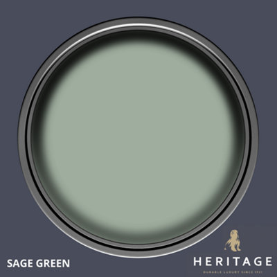 Dulux Trade Heritage Velvet Matt Sage Green 5L