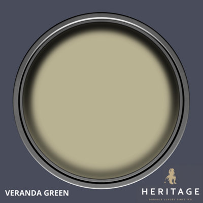 Dulux Trade Heritage Velvet Matt Veranda Green 1L