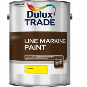 Dulux Trade Line Marking Paint 5 Litres Yellow