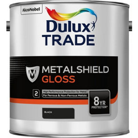 Dulux Trade Metalshield Gloss - Black - 2.5L