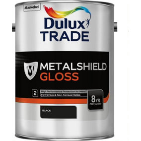 Dulux Trade Metalshield Gloss  Black 5 Litre