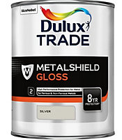 Dulux Trade Metalshield Gloss  Silver 1 Litre