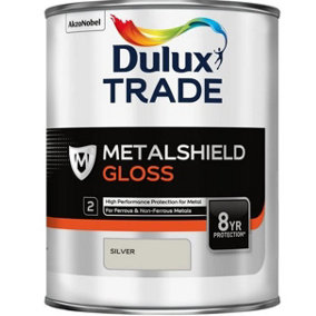 Dulux Trade Metalshield Gloss  Silver 1 Litre