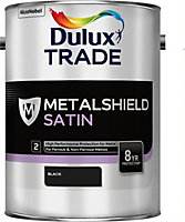 Dulux Trade Metalshield Satin Black / 5 Litre