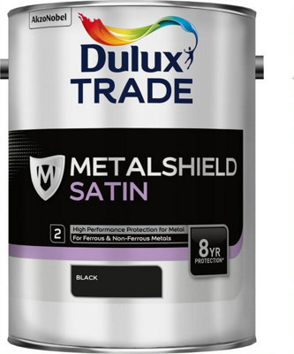 Dulux Trade Metalshield Satin - Black - 5L