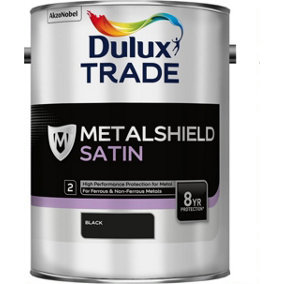 Dulux Trade Metalshield Satin - Black - 5L