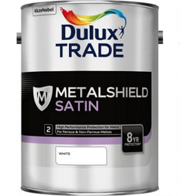 Dulux Trade Metalshield Satin - White - 5L