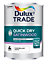 Dulux Trade Quick Dry Satinwood Pure Brilliant White 5 Litre
