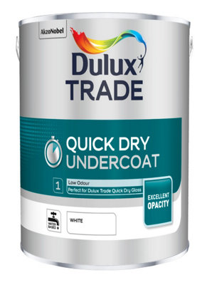 Dulux Trade Quick Dry Undercoat - White - 5 Litres