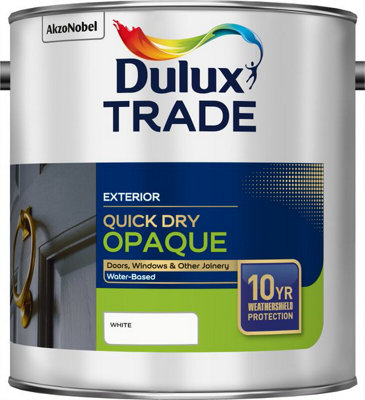 Dulux Trade Quick Drying Opaque White 2.5L