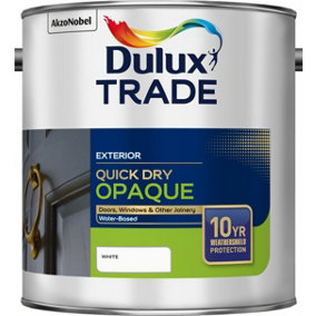 Dulux Trade Quick Drying Opaque White 2.5L