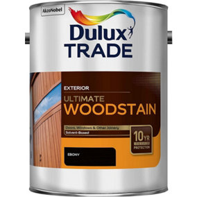 Dulux Trade Ultimate Weathershield Woodstain Ebony 5L