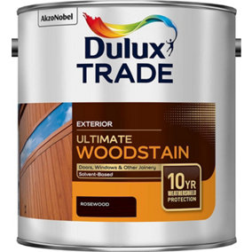 Dulux Trade Ultimate Weathershield Woodstain - Rosewood - 2.5L