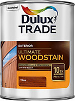 Dulux Trade Ultimate Weathershield Woodstain Teak 1 Litre