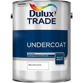 Dulux Trade Undercoat Brilliant White 5 Litres
