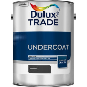 Dulux Trade Undercoat - Dark Grey - 5 Litre