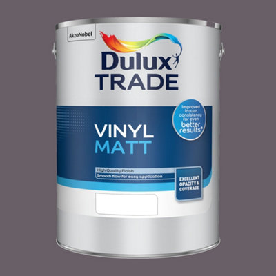 Dulux Trade Vinyl Matt Emulsion Acai Berry 5Ltr