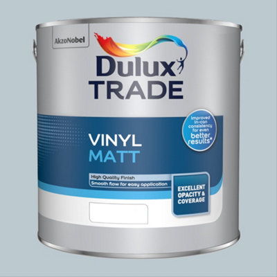 Dulux Trade Vinyl Matt Emulsion Coastal Grey 2.5Ltr