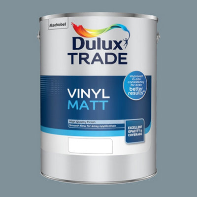 Dulux Trade Vinyl Matt Emulsion Denim Drift 5Ltr