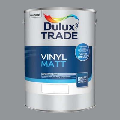 Dulux Trade Vinyl Matt Emulsion Natural Slate 5Ltr