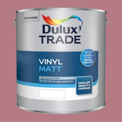 Dulux Trade Vinyl Matt Emulsion Raspberry Diva 2.5Ltr