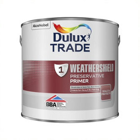 Dulux Trade Weathershield Preservative Primer + (BP) 2.5 Litre