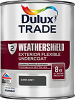 Dulux Trade Weathershield Undercoat Dark Grey 1L