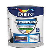 Dulux Weathershield Exterior Paint Satin 2.5L Hazelnut Truffle