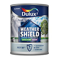 Dulux Weathershield Exterior Paint Satin 750ml - Misty Sky