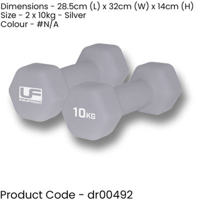 Gym 10kg dumbbell hotsell