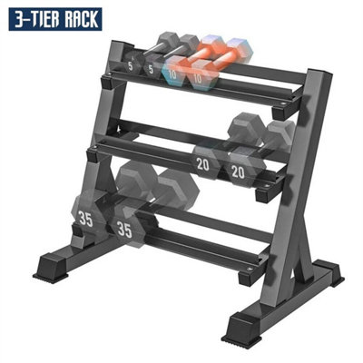 Dumbbell Rack Storage Stand Hex Weight Rack