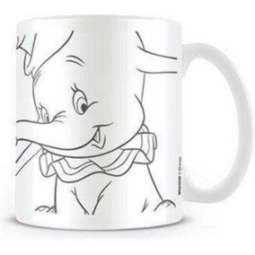 Dumbo Line Dumbo Mug White (One Size)