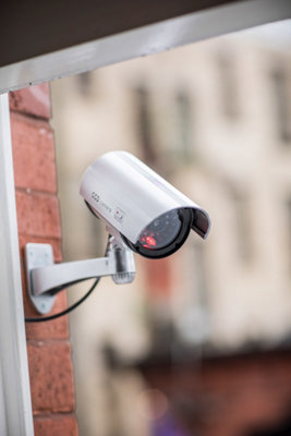 Dummy Alarm Infrared Bullet Security Camera Adjustable Home Garden Security