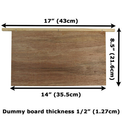 Dummy Boards for National Beehive Brood Box Beekeeping Bee Hive - 8