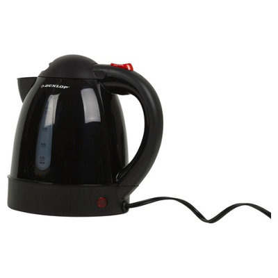DUNLOP 0.8Ltr 24V Truckers Kettle 250W Water Heater Car Lorry Truck Camper Van - 6