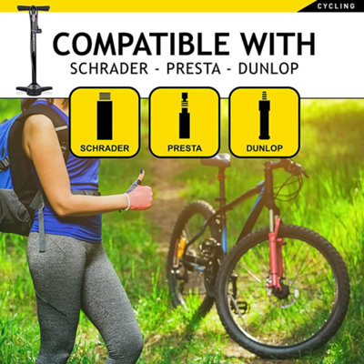 Dunlop discount schrader presta