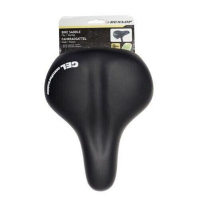 Dunlop Gel Comfort Bike Saddle City/Touring