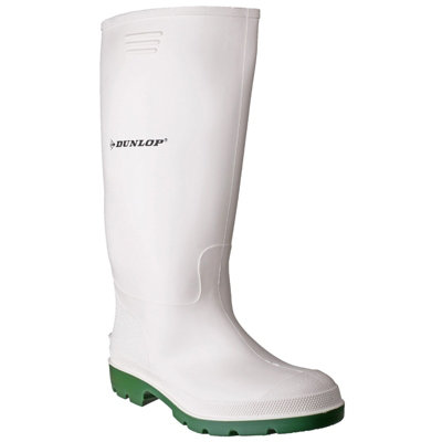 Dunlop Pricemastor Wellington White/green