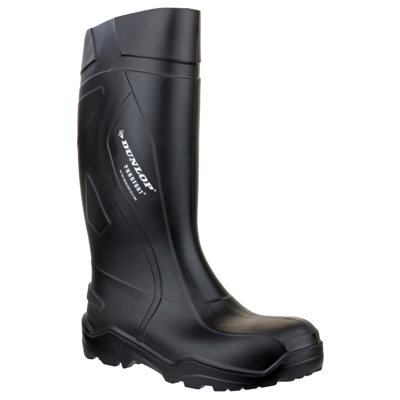 Steel toe store cap wellies b&q